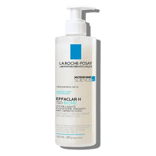 LA ROCHE-POSAY Effaclar H ISO-BIOME Upokojujúci čistiaci krém 390 ml