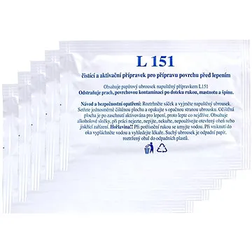 M-Style L151, čistiaci a aktivačný obrúsok, 5 ks (4053-MS-196425)