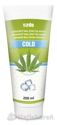 VIRDE KONOPNÝ BALZAM chladivý COLD 200ml