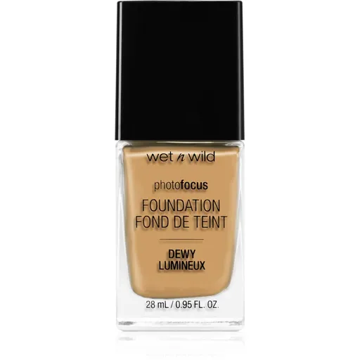 Wet n Wild PhotoFocus ľahký hydratačný make-up pre rozjasnenie pleti odtieň Desert Beige 28 ml