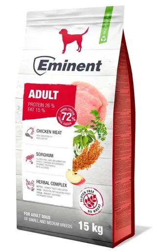 Eminent Dog Adult granule pre dospelých psov malých a stredných plemien 15 + 2 kg