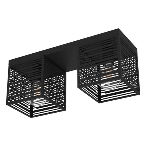 Stropné osvetlenie Eglo PIEDRITAS čierna 900356