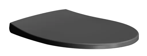 GSI - MODO WC sedátko, Soft Close, Quick Release, čierna mat/chórm MS98C26