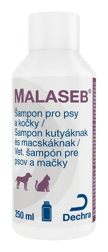 Malaseb šampón pre psy a mačky 250 ml