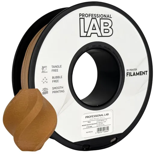 PLA wood black walnut | Prof. Lab