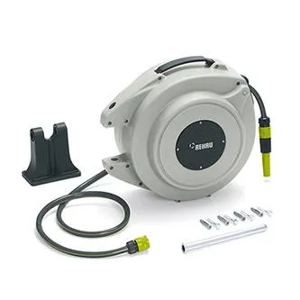 Rehau sada záhradnej hadice v boxe s navijakom 15+2m, 1/2", 30bar, šedý, DOPREDAJ