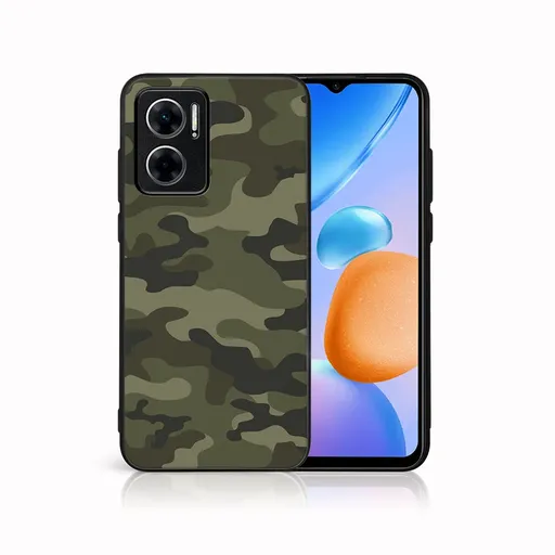 MY ART Ochranný kryt pre Xiaomi Redmi 10 5G GREEN CAMO (235)