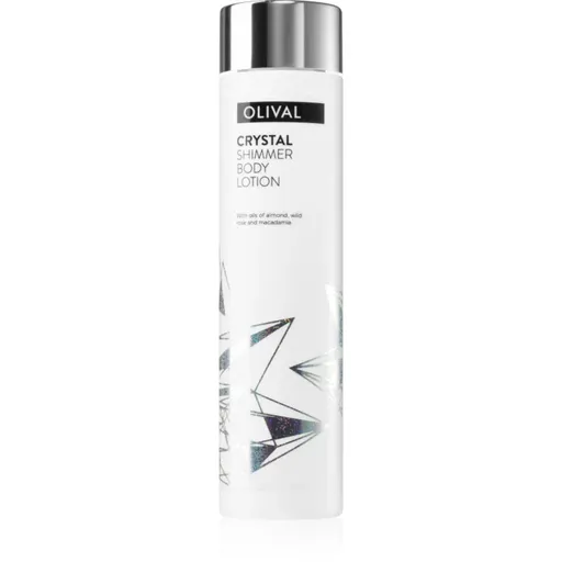 Olival Crystal Shimmer hydratačné telové mlieko s trblietkami 200 ml