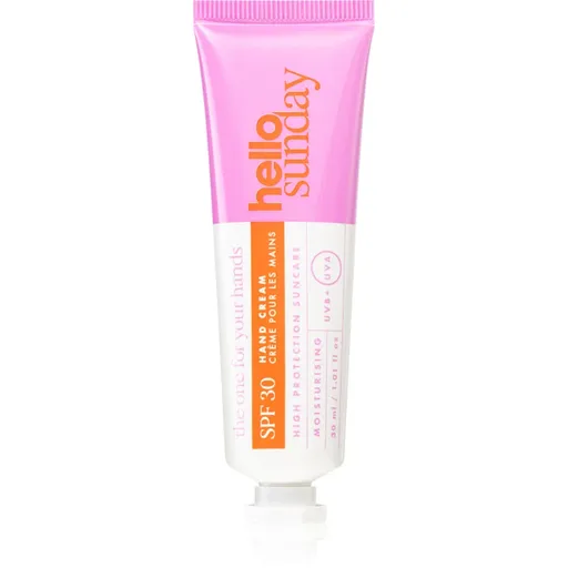hello sunday the one for your hands ochranný krém na ruky SPF 30 30 ml