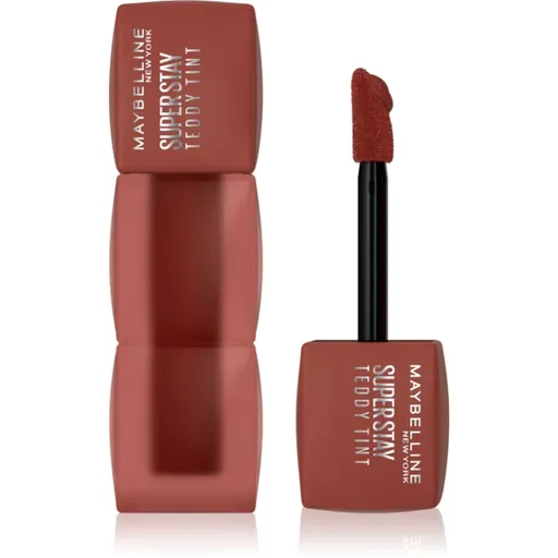 MAYBELLINE NEW YORK SuperStay Teddy Tint dlhotrvajúci rúž s matným efektom odtieň 115 Coffee Date 5 ml