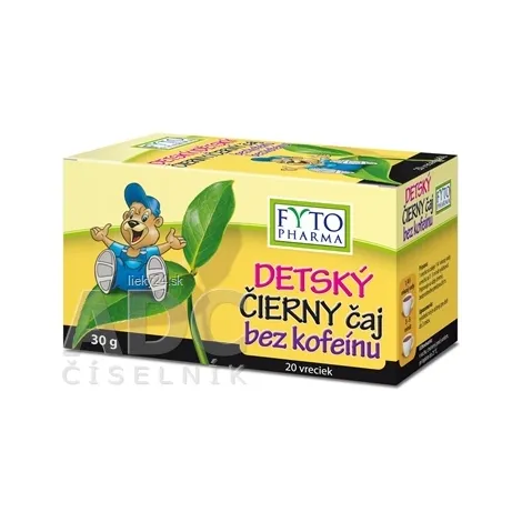 FYTO DETSKÝ ČIERNY čaj bez kofeínu NS