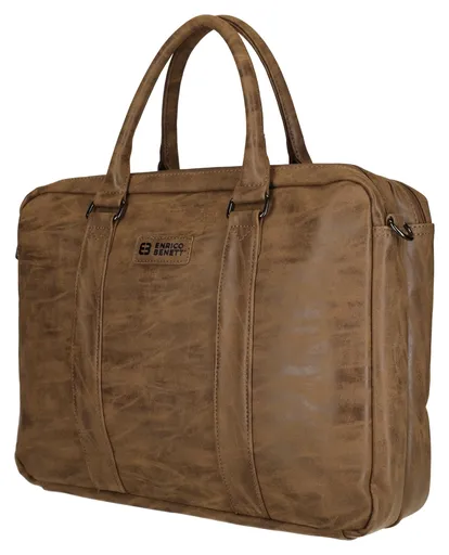Pánska taška na notebook Enrico Benetti Rotterdam 15" Notebook Bag Camel