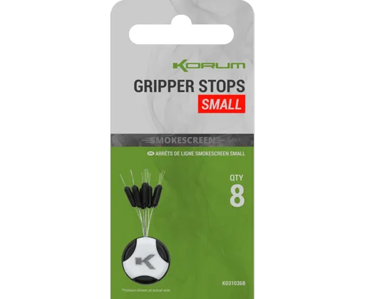 Korum zarážky smokescreen gripper stops - large