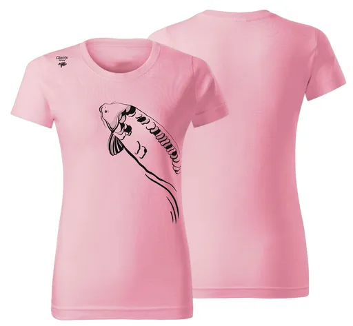 Giants fishing tričko dámske plávajúci kapor ružové - xs