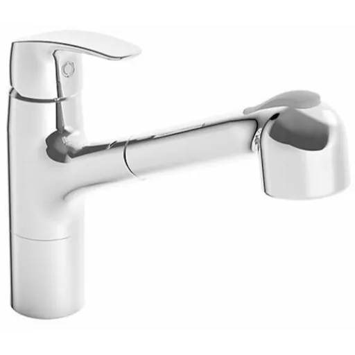 Hansa Pinto drezová batéria s vyťahovacou sprškou chróm 45182283