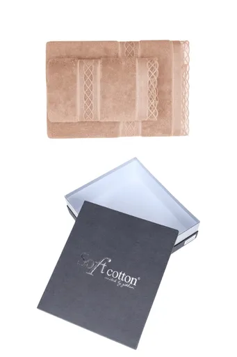 Soft Cotton Darčekové balenie uterákov a osušiek SELYA