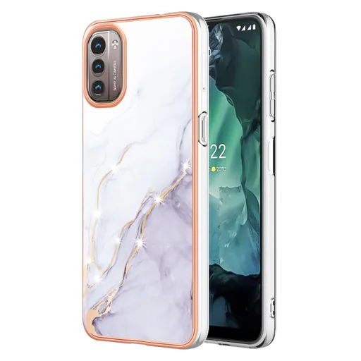 IMD MARBLE Ochranný kryt Nokia G11 / G21 WHITE