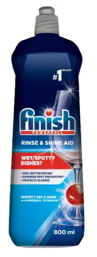 FINISH - Leštidlo do umývačky riadu regular, 0,8 L