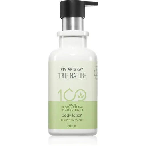 Vivian Gray True Nature Citrus & Bergamot výživné telové mlieko 300 ml