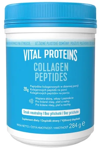 VITAL PROTEINS COLLAGEN PEPTIDES prášok na prípravu nápoja, bez príchute 284 g