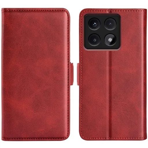 SIDE Peňaženkové puzdro pre Xiaomi 14T červené