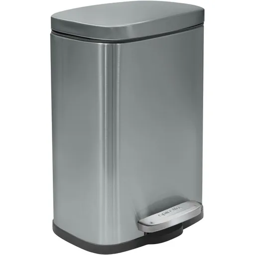 Spirella Pedálový odpadkový kôš soft-close Akira 12 l, brúsená nehrdz. oceľ, 12 l