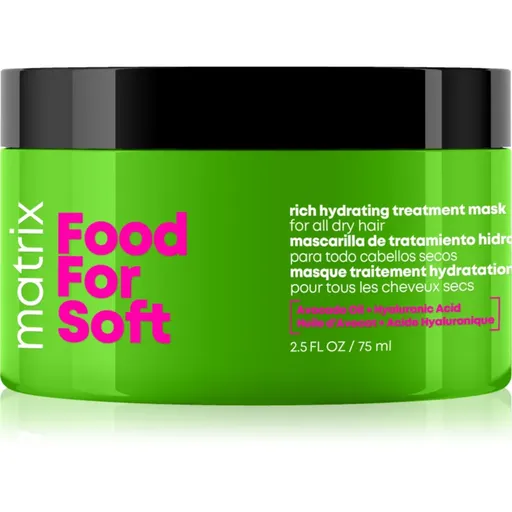 Matrix Food For Soft Hydrating Treatment Mask intenzívna hydratačná maska na vlasy 75 ml