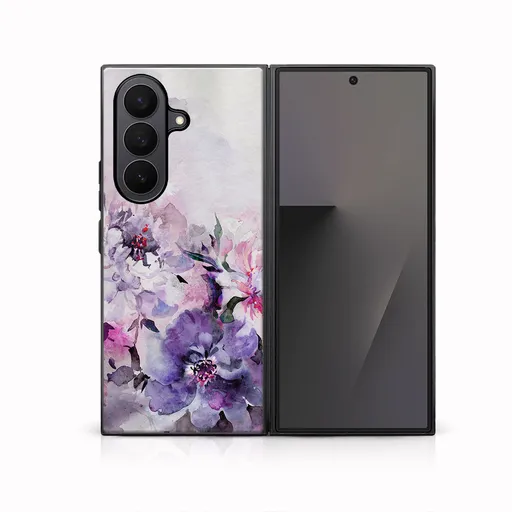 MY ART Ochranný kryt pre Samsung Galaxy Z Fold7 5G PEONIES (156)