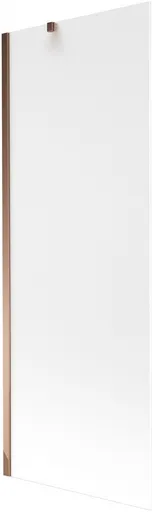 MEXEN/S - Next vaňová zástena FIX 70 x 150, dekor, růžové zlato 895-070-000-00-30-60