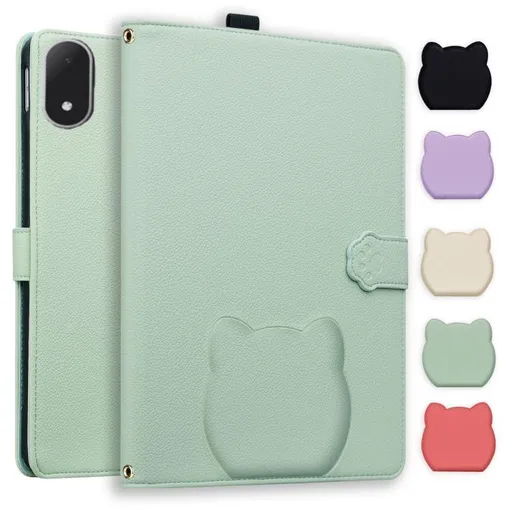 CAT FLIP Zaklápacie puzdro pre OnePlus Pad 3 zelené