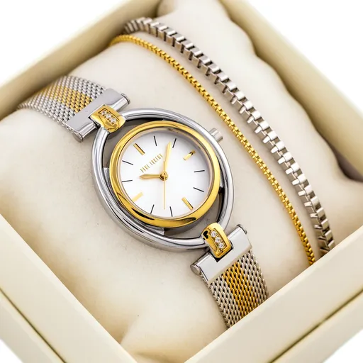 DÁMSKY DARČEKOVÝ SET PAUL LORENS - Hodinky + náramok - (zg555e)