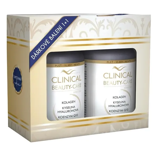 CLINICAL Beauty-care kolagén + kyselina hyalurónová + Q10 60+60 tabliet