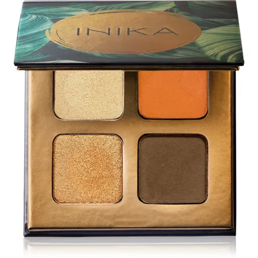 INIKA Organic Eyeshadow Palette Sunset paletka očných tieňov 8 g