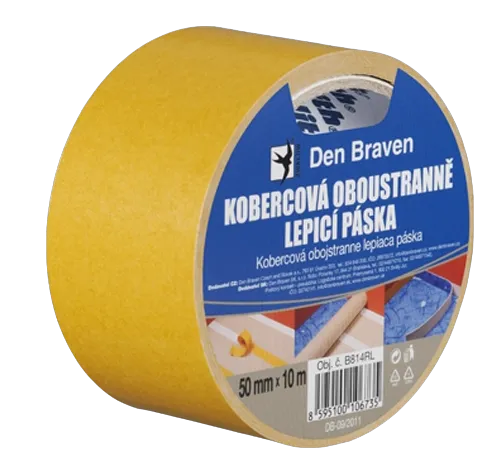 DEN BRAVEN - Kobercová obojstranne lepiaca páska 50 mm x 5 m