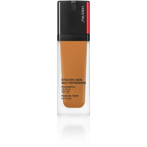 Shiseido Synchro Skin Self-Refreshing Foundation dlhotrvajúci make-up SPF 30 odtieň 430 Cedar 30 ml