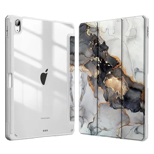 ART MARBLE FOLIO Puzdro pre Apple iPad (A16) 2025 / iPad 2022 GREY