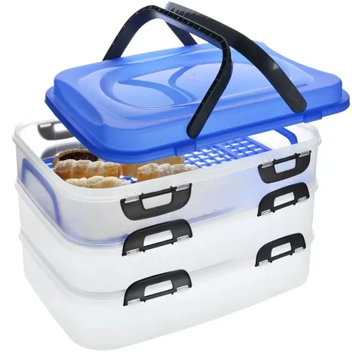 Orion Prenosný box na potraviny 3 poschodia 123949, 3 poschodia