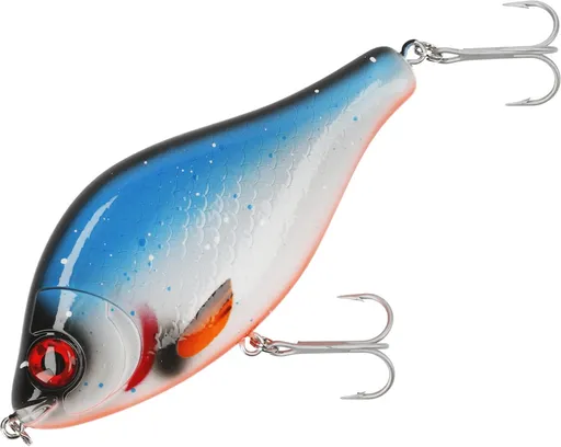 Mikado wobler mft jerk suspending blue roach - 13 cm 86 g