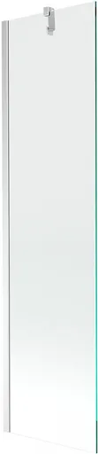 MEXEN/S - Next vaňová zástena FIX 50x150, transparent, chróm 895-050-000-00-00-01