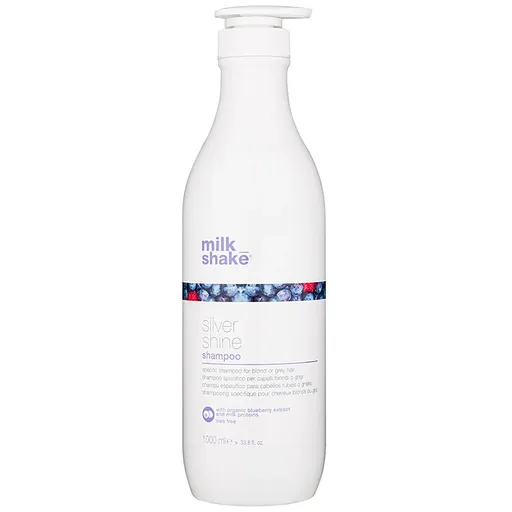 milk_shake® Silver Shine šampón pre blond vlasy neutralizujúci žlté tóny 1000 ml