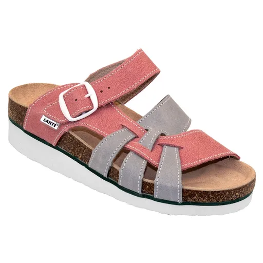 SANTÉ Dámska zdravotná obuv s podporou klenby ružová 1 pár, Veľkosť obuvi: 39