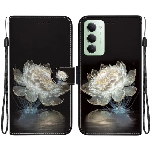 ART Peňaženkový kryt pre Xiaomi Redmi 15 / Redmi 15 5G CRYSTAL PEONY