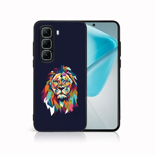 MY ART Ochranný kryt pre Infinix Hot 50 5G LION (246)