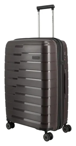 Stredný škrupinový kufor na kolieskach Travelite Air Base M Coffee