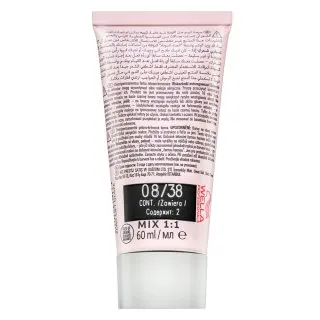 Wella Professionals Shinefinity Zero Lift Glaze profesionálna demi-permanentná farba na vlasy 08/38 Honey Latte 60 ml