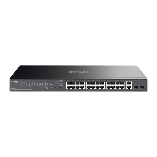 TP-Link OMADA switch ES228GP (26xGbE, 2xSFP, 24xPoE+, 250W)