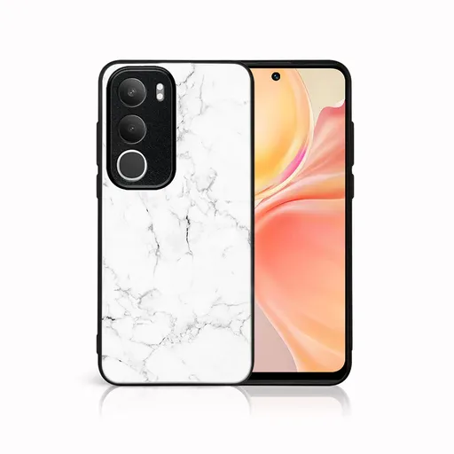 MY ART Ochranný kryt pre Vivo Y19s WHITE MARBLE (144)