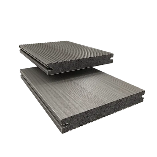 DECEUNINCK Terasová doska Deceuninck TWINSON Majestic Massive PRE plné 9369, Dub dymový 270 20 x 140 x 4000 mm