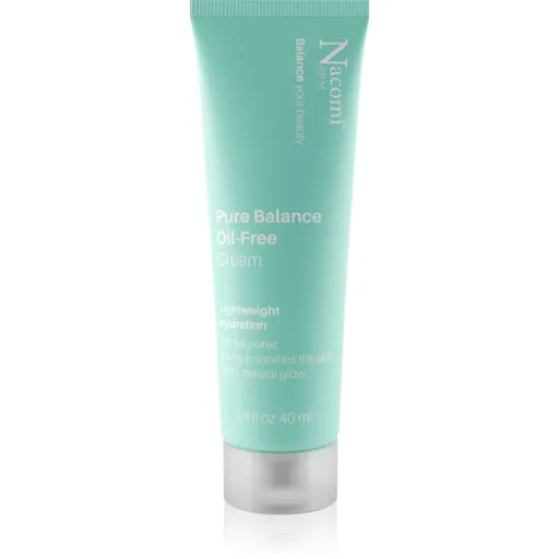 Nacomi Next Level Pure Balance nemastný hydratačný krém pre mastnú a zmiešanú pleť 40 ml