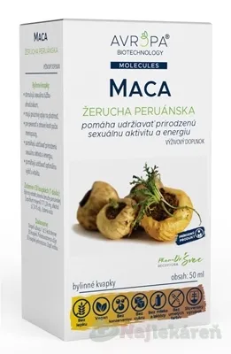 AVROPA MACA bylinné kvapky 50ml